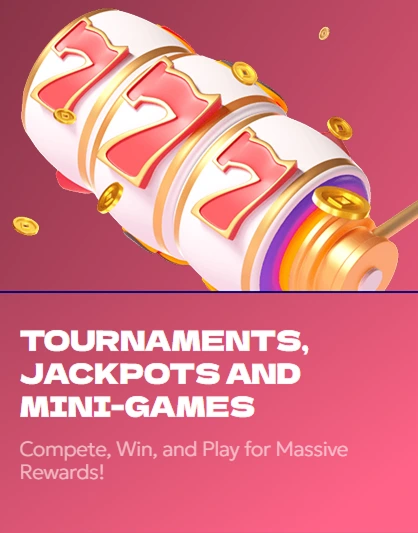 Slot machine reel with rewards and golden coins